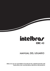 Intelbras CRC 40 Manual Del Usuario