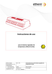 eltherm 86500015 Instrucciones De Uso