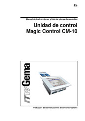 ITW Gema Magic Control CM-10 Manual De Instrucciones