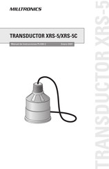 Miltronics XRS-5C Manual De Instrucciones