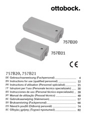 Ottobock 757B21 Instrucciones De Uso