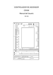 Controles CEA36 Manual Del Usuario