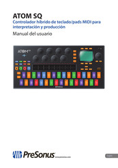 PRESONUS ATOM SQ Manual Del Usuario