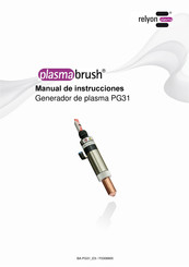 Relyon plasma plasmabrush PG31 Manual De Instrucciones