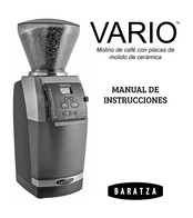 Baratza VARIO Manual De Instrucciones