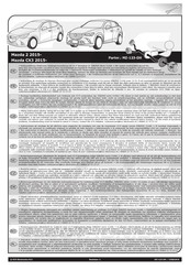 ECS Electronics MZ-123-DH Instrucciones De Montaje