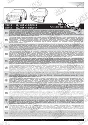 ECS Electronics BW-028-D1 Instrucciones De Montaje