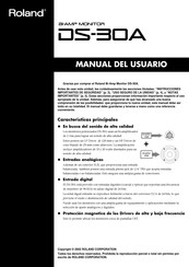 Roland DS-30A Manual Del Usuario