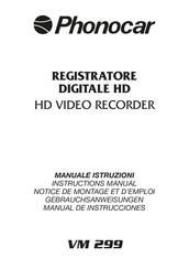 Phonocar VM 299 Manual De Instrucciones