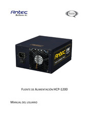 Antec Quiet HCP-1200 Manual Del Usuario