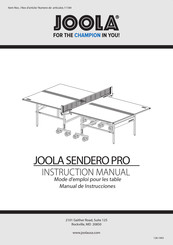 JOOLA SENDERO PRO Manual De Instrucciones