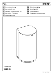 KEUCO Plan 14956 171437 Manual De Instrucciones