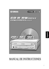 Yamaha CRW2200SX Serie Manual De Instrucciones