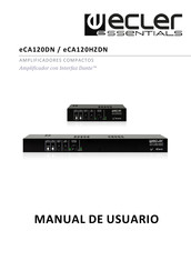 Ecler essentials eCA120HZDN Manual De Usuario