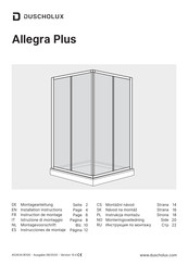 Duscholux Allegra Plus Instrucciones De Montaje