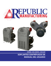 Republic Manufacturing RB2400 Manual Del Usuario