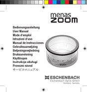 Eschenbach menas zoom Manual De Instrucciones