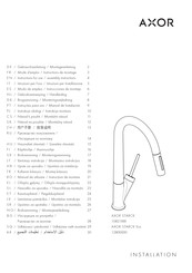 Axor STARCK Eco 12800000 Modo De Empleo/Instrucciones De Montaje