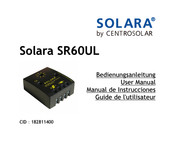 SOLARA SR60UL Manual De Instrucciones