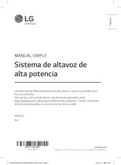 LG RL4 Manual Del Propietário