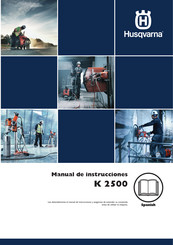 Husqvarna K 2500 Manual De Instrucciones