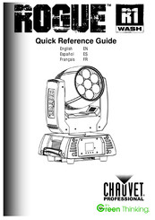 Chauvet Professional Rogue R1 Wash Guia De Inicio Rapido