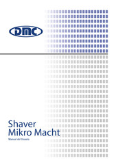 DMC Shaver Mikro Macht Manual Del Usuario