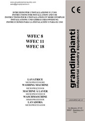 grandimpianti WFEC 11 Instrucciones Para La Instalación Y Para El Uso