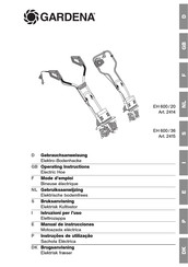 Gardena EH 600/20 Manual De Instrucciones