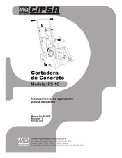 CIPSA FS-1C Instrucciones De Operación