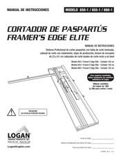 Logan Graphic Products Framer's Edge Elite 660-1 Manual De Instrucciones