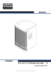 DAPAudio D3721 Manual Del Usuario