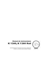 Husqvarna K 1260 Rail Manual De Instrucciones