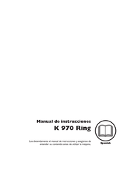 Husqvarna K 970 Ring Manual De Instrucciones