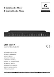 Monacor VMX-440/SW Manual De Instrucciones