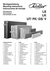 Roller LK Serie Instrucciones De Montaje
