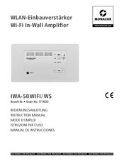 Monacor IWA-50WIFI WS Manual De Instrucciones
