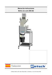 Retsch SM 200 Manual De Instrucciones