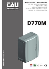 tau D770M Manual De Uso