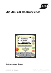 ESAB A2 PEK Instrucciones De Uso