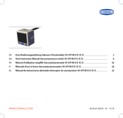 schmalz VS-V/P-W-D K 3C-D Manual De Instrucciones