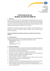 PCE Instruments PCE-CMM 10 Instrucciones De Uso