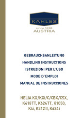 KAHLES HELIA KXi Manual De Instrucciones