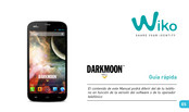 Wiko Darkmoon Guía Rápida