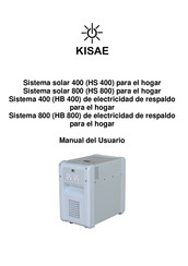 Kisae HS 800-00 Manual Del Usuario