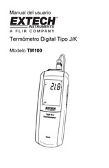 Extech Instruments TM100 Manual Del Usuario