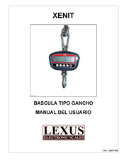 Lexus Electronic Scales XENIT Manual Del Usuario