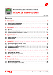 FLS Flow X3 F9.00 Manual De Instrucciones