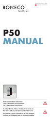 Boneco P50 Manual De Instrucciones