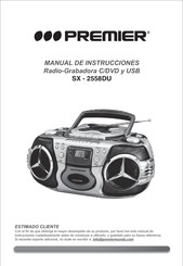 Premier SX - 2558DU Manual De Instrucciones